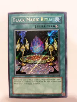 Black Magic Ritual PP01-EN002 Premium Pack 1 Unlimited Secret Rare LP - Image 1