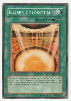 Yu-Gi-Oh! TCG Kaiser Colosseum MFC-031 1st Edition - MP - Image 1