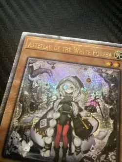 YUGIOH ASTELLAR OF THE WHITE FOREST QUARTER CENTURY RARE NM INFO-EN013 - Image 2