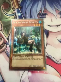 ERIA THE WATER CHARMER CH02-EN001 STARLIGHT RARE NEAR MINT YUGIOH - Image 1