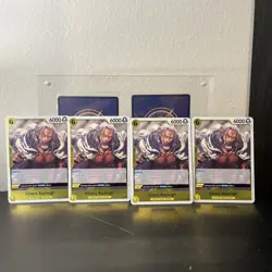 4X Silver Rayleigh Playset - OP14-108 Rare NM - The Azure Sea's Seven -One Piece - Image 1