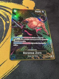 Roronoa Zoro OP06-118 SEC 2nd Anniversary Promo One Piece TCG English - Image 3