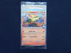 POKEMON DESTINED RIVALS PRERELEASE STAFF STAMPED 4 CARD PROMO PACK NEW & SEALED - Image 2