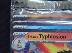 POKEMON DESTINED RIVALS PRERELEASE STAFF STAMPED 4 CARD PROMO PACK NEW & SEALED - Image 3