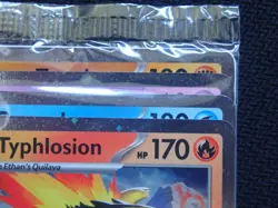 POKEMON DESTINED RIVALS PRERELEASE STAFF STAMPED 4 CARD PROMO PACK NEW & SEALED - Image 4