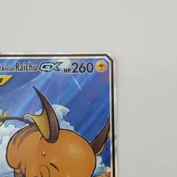 Pokemon TCG Raichu & Alolan Raichu GX 221/236 Alternate Art Unified Minds NM/M - Image 3