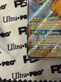 Pokemon Raichu & Alolan Raichu GX 221/236 Tag Team Alternate Art Unified Minds - Image 3