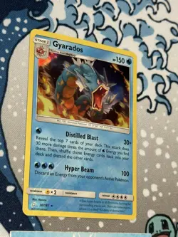 Gyarados 30/181 Holo Rare Sun Moon Team Up Pokemon TCG 2019 LP - Image 4