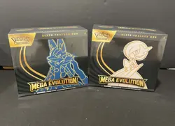 Pokemon TCG Mega Evolution Elite Trainer Box - ETB Set - LOT of (2) NEW - Sealed - Image 1