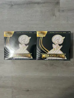 Pokemon TCG Mega Evolutions Elite Trainer Box ETB Gardevoir LOT OF 2 (SEALED) - Image 1