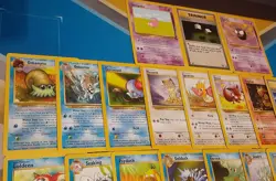 34 Card Jungle/Fossil Vintage Bulk Set- 1999 Pokemon Cards LP/Excellent No Dupes - Image 4