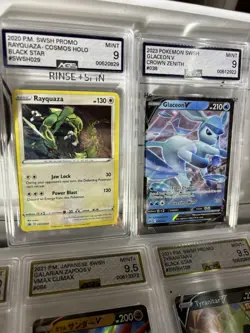 HUGE Lot 25 Graded Pokemon Cards CGC AGS Modern & Vintage! - Image 5