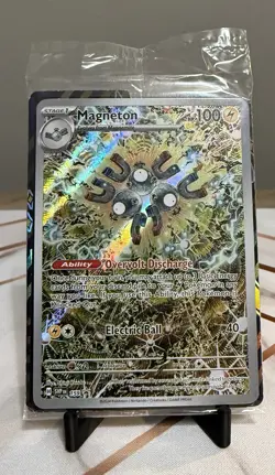 Pokemon TCG Card Magneton SVP 159 PROMO Surging Sparks SEALED - Image 1