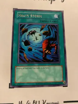 HEAVY STORM - RP01-EN048 ENGLISH Yu-Gi-Oh! CARD RARE KONAMI TCG OCG ORIGINAL - Image 5