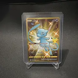 Mew 025/025 Celebrations 2021 Secret Rare Gold Pokemon Card TCG - Image 1