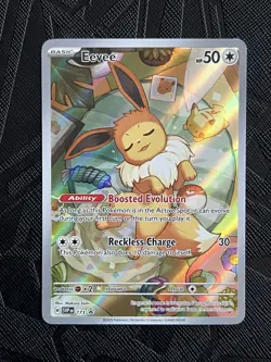 Pokemon TCG Eevee 173 Sv: Scarlet & Violet Promo Cards Holo (English) - NM - Image 3