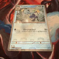 Dewott 022/086 Sv: White Flare Holo (Master Ball Pattern) Pokemon Card - Image 1