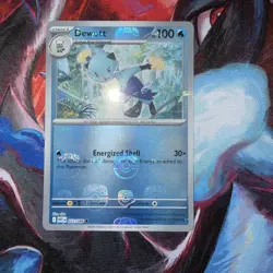 Dewott 022/086 Sv: White Flare Holo (Master Ball Pattern) Pokemon Card - Image 3