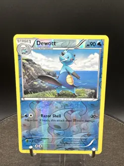 Dewott 31/114 - Steam Siege - Uncommon - Reverse Holo - Pokemon Card TCG - LP - Image 2