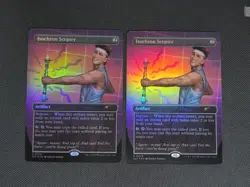 Isochron Scepter (2) Card Lot - Foil Secret Lair Encyclopedia of Magic MTG 0009 - Image 1
