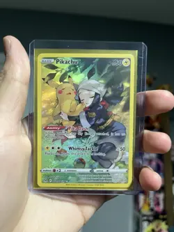 Pokemon Pikachu TG05/TG30 Sword & Shield Whimsy Tackle Pokemon Card - Image 1