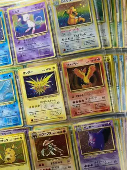ALL SWIRLS! Fossil 100% Complete MASTER SET 48/48 Japanese Pokemon Cards - Image 1