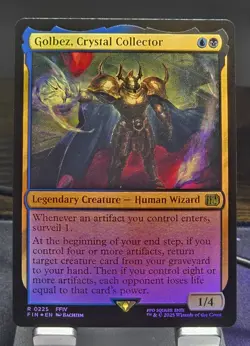 MTG - Golbez, Crystal Collector (0225) Rare Foil - FINAL FANTASY (FIN) - Image 1