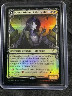 Ayara, Widow of the Realm (Showcase) March of the Machine Foil LP Rare MTG - Image 1