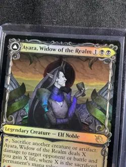 Ayara, Widow of the Realm (Showcase) March of the Machine Foil LP Rare MTG - Image 4