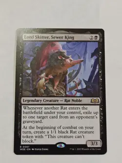 Lord Skitter, Sewer King Wilds of Eldraine Regular - Image 1