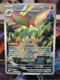Pokemon 2025 Phantasmal Flames Flygon 101/094 Illustration Rare Near Mint - Image 1