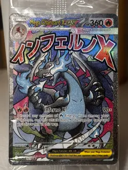 Mega Charizard x EX 023 Me: Mega Evolution Promo Holo Pokemon TCG - Image 1