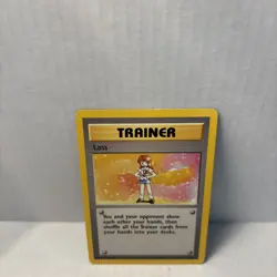 Pokemon TCG Lass Base Set 75/102 Regular 1st Edition Rare - Image 2