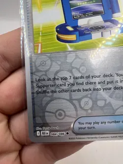 Pokegear 3.0 084/086 Reverse Holo- Black Bolt Pokemon TCG NM/MINT - Image 5