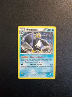Carte pokemon Pingoleon 29/108 Holo Noir et Blanc Explorateurs Obscurs FR - Image 1