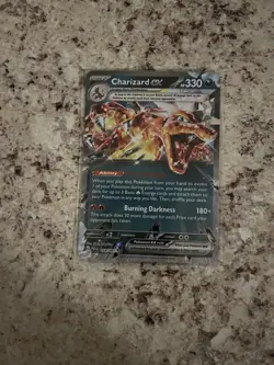 Pokemon TCG Charizard EX Obsidian Flames Holo Hyper Rare 054/091 Year 2024 - Image 3