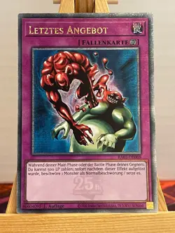 Letztes Angebot RA03-DE088 Quarter Century Secret Rare Deutsch NM YUGIOH - Image 1