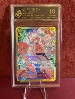 Monkey D. Luffy (SEC) - One Piece Card Japanese (RPA 10) Pristine OP05-119(2023) - Image 1