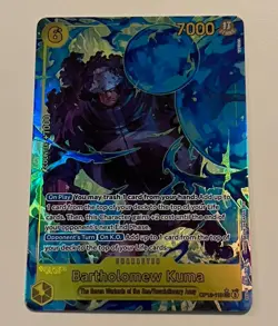 One Piece CCG - Bartholomew Kuma (Alt Art) OP12-119 SEC - Legacy of the Master - Image 1