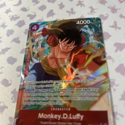 Monkey D. Luffy - One Piece TCG OP12-015 Alt Art SR Legacy Master NM EN - Image 2