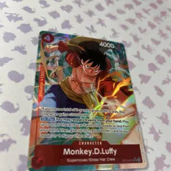 Monkey D. Luffy - One Piece TCG OP12-015 Alt Art SR Legacy Master NM EN - Image 3
