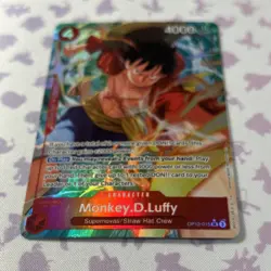 Monkey D. Luffy - One Piece TCG OP12-015 Alt Art SR Legacy Master NM EN - Image 5