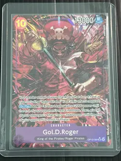 Gold Roger Alt Art OP13-064 Carrying On His Will One Piece TCG - Image 3