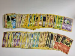 1000+ Pokemon Card Vintage Sets WOTC Bulk Lot Common Uncommons dmg-lp 4.5+Lbs - Image 4