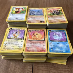 Pokemon Bulk Wotc 800+ Card Vintage Lot Base Thru Neo Series - No Trainer/Energy - Image 1