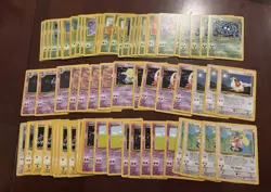 Huge Vintage Pokemon Bulk Card Lot - WOTC - Base Set - Jungle - Fossil - Image 3