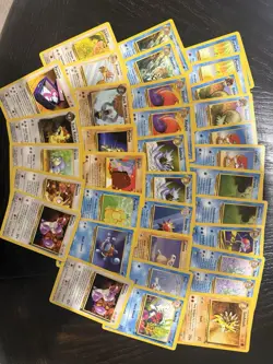 VINTAGE Bulk Pokemon: WOTC 80+ Card Lot LP-MP, Neo, Jungle, Fossil, BS2, Gym - Image 2