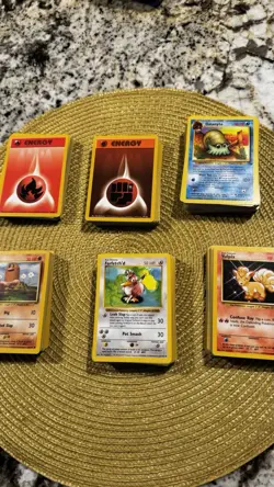 Vintage WOTC Pokemon TCG Bulk Lot of over 300+ Cards - Base Set, Fossil, Jungle - Image 2