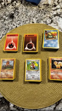 Vintage WOTC Pokemon TCG Bulk Lot of over 300+ Cards - Base Set, Fossil, Jungle - Image 3
