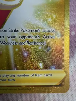 Power Tablet 281/264 SWSH08: Fusion Strike Gold Secret Rare Pokemon TCG Card NM - Image 3